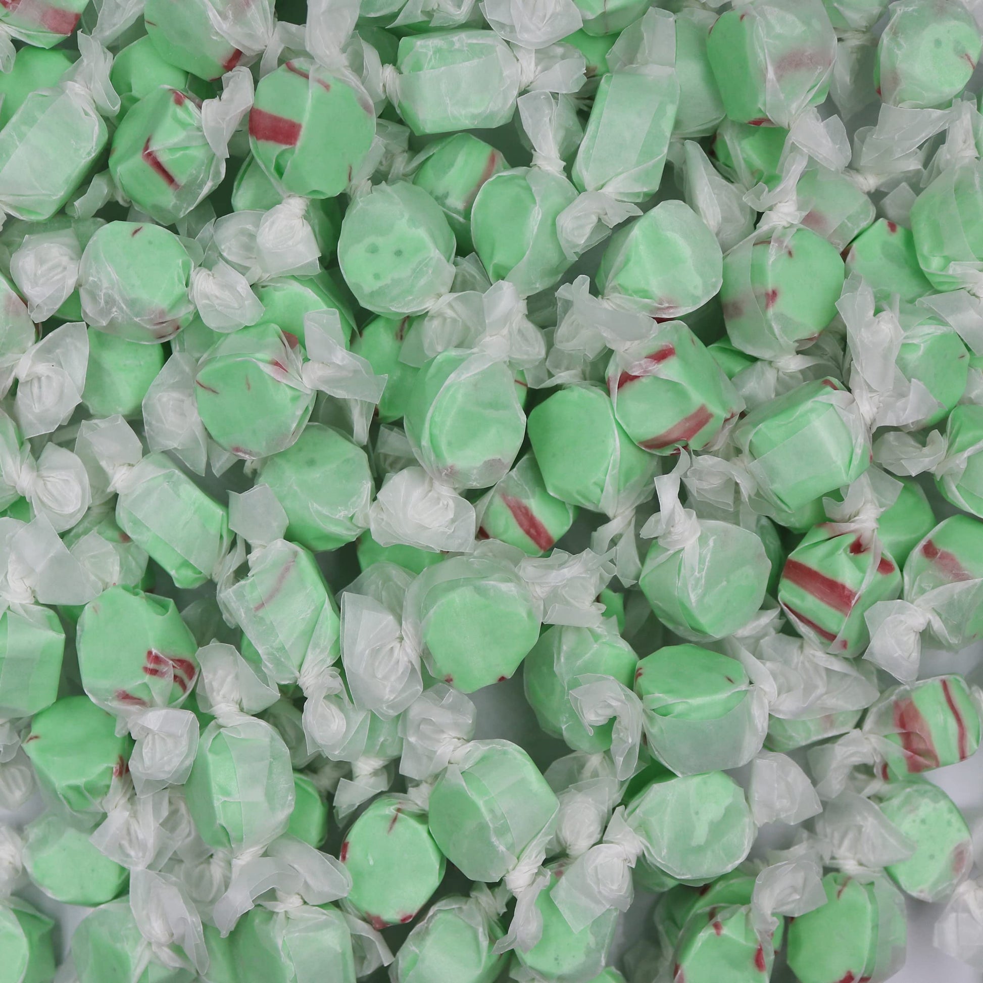 Gourmet Soft and chewy Salt Water Taffy Candy - Individually Wrapped - Bulk bag (Pistachio, 1 Pound (Pack of 1))
