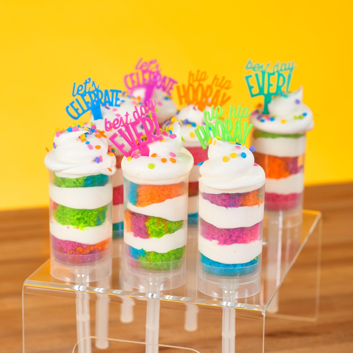 DecoPac Quins Fancy Sprinkles, 19.5oz, Neon Bright Confetti, Edible Sprinkles for Cakes, Cupcakes, Cookies, Model 21350