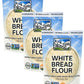 Certified Glyphosate Residue Free Hard White Wheat Flour | 9 LBS | No Additives or Preservatives | 100% Non-Irradiated | Certifi