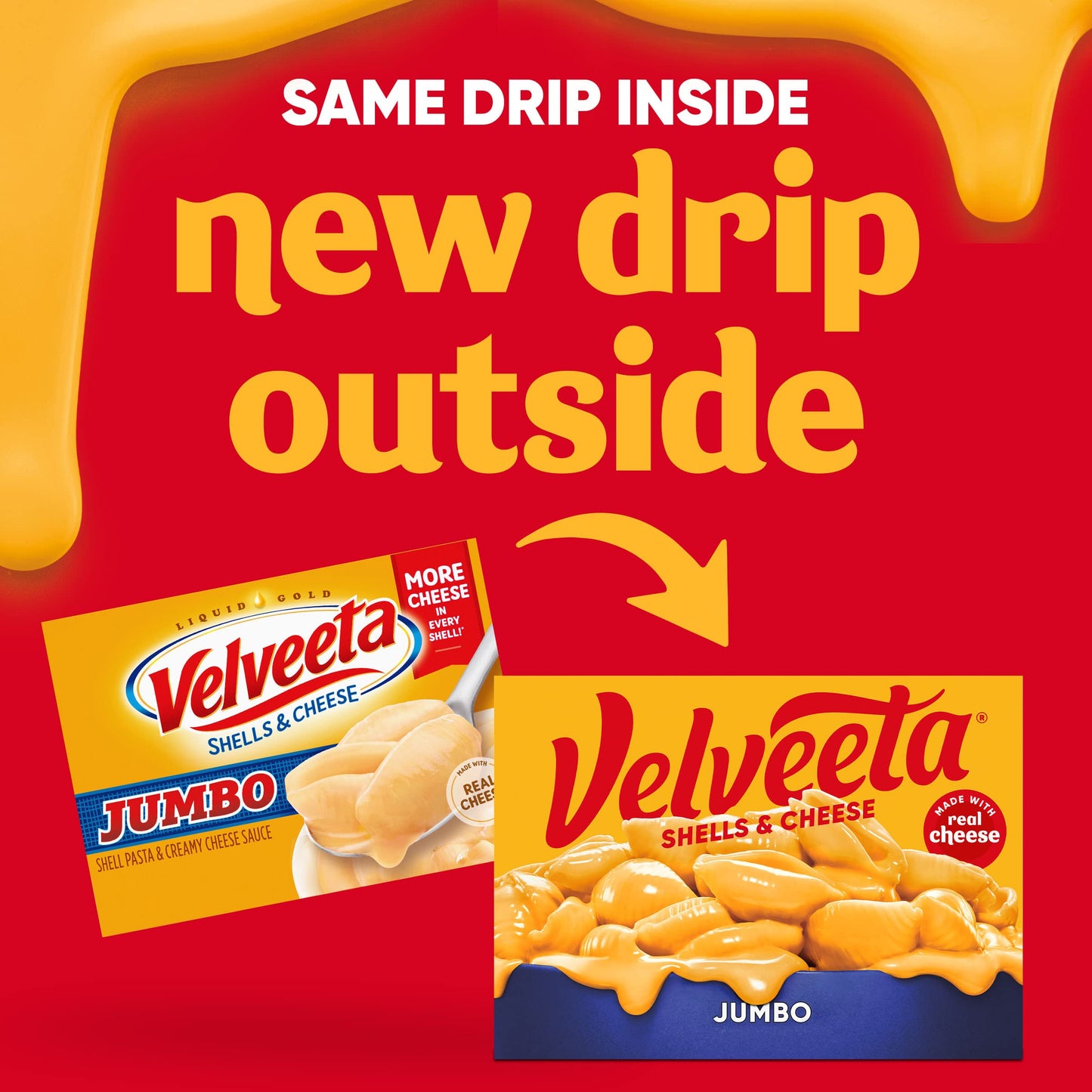 Velveeta Shells & Cheese Jumbo Original, 10.1 Ounce