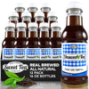Unsweetened Black Iced Tea, Real Brewed, Caffeinated, All Natural, No Artificial Flavors or Colors by Southern Sweet Tea Company