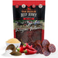 Top Notch Jerky Beef Jerky - High Protein Snacks - 10 oz Bag - Hot and Sweet Flavor