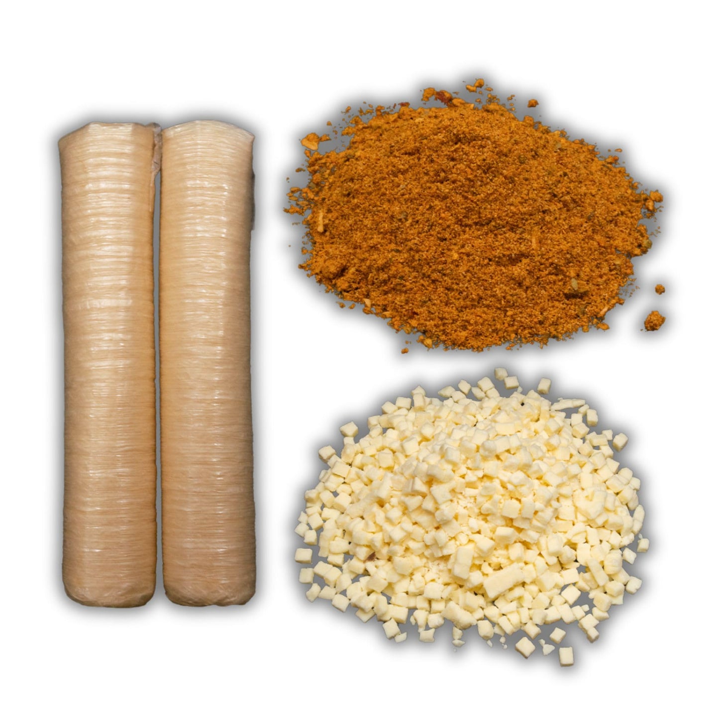 BEARDED BUTCHER BLEND SEASONING Pizza Bratwurst DIY Kit - Cheesy Flavor, Includes Seasoning, Mozzarella Cheese, 66 oz (Pack of 1)