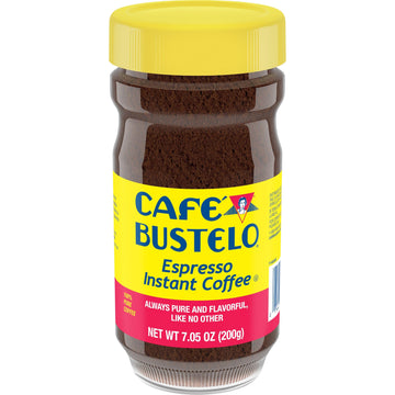 Caf   Bustelo Espresso Style Dark Roast Instant Coffee, 7.05 Ounces