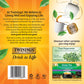 Twinings Herbal Tea - Lemon & Ginger, 100 Individually Wrapped Bags, Naturally Caffeine Free
