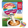 Land O Lakes Mini Moos Half & Half Creamer Singles, Shelf-Stable, 24 Count (Pack of 6)