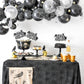 1 Pcs Happy Halloween Cake Topper Black Glitter Spider Web Pumpkin Bat Ghost Halloween Cake Pick Halloween Cake Decoration For H
