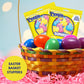 Easter Peeps Gummies, Marshmallow Flavored Bunnies And Chicks, Egg And Basket Stuffers Candy, (Pack Of 3)