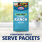 Kraft Fat Free Ranch Salad Dressing Single Serve Packet (0.44 Oz Packets, Pack Of 200)