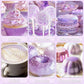 SigWong Iridescent Purple Edible Glitter - 5g Food Grade Luster Dust for Cake Decorating, Chocolates, Cupcakes, and More