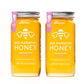 Bee Harmony Raw Clover Honey - 12 Ounce Jars (Pack of 2)