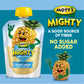 Motts Mighty Applesauce Variety Pack, 3.2 oz Clear Pouches, 48 Count (4 Packs of 12)