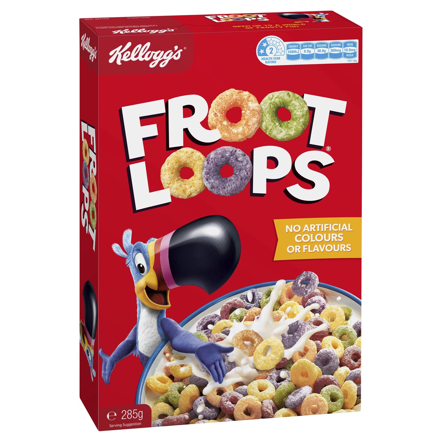 Kellogg's Fruit Loops 285gm