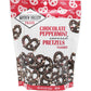 Hayden Valley Foods Peppermint Chocolate Covered Pretzels, 5 oz Resealable Bag, Gourmet Flavored Snack
