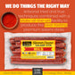 Long John Snacks Dried Salami Sticks - High Protein, Low Carb, Gluten-Free, 16 Oz