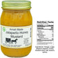 Jalapeno Honey Mustard 19 Oz. (2 Jars) The Amish-Buggy A Division Of Arndt'S Fudgery