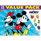 Disney Mickey and Friends Fruit Flavored Snacks, Treat Pouches, Gluten Free Snack, Value Pack, 22 Ct, 17.6 oz