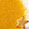 King Cake Sugar,Edible Gold Sprinkles for Cake Decorating,Sanding Sugar Crystals,150g/5.3oz,Coarse Sprinkle Mix for Baking,Cooki