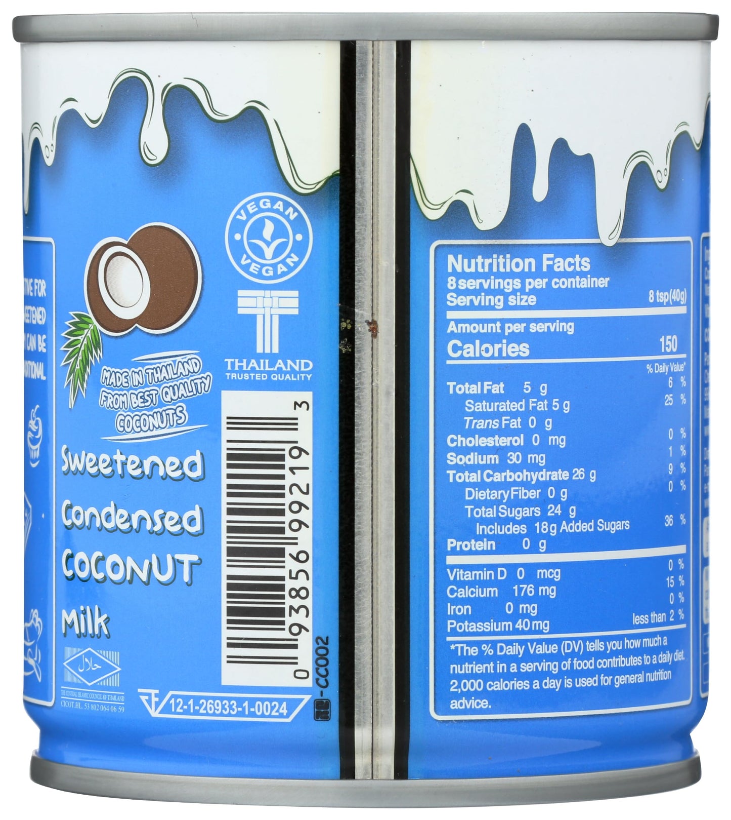 Sweetened Condensed Coconut Milk, 11.25 Ounce