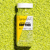 Grassy Green Softies, Natural Sprinkles by Supernatural, Made in USA, Dye-Free, Soy Free, Gluten Free, Vegan, 3oz