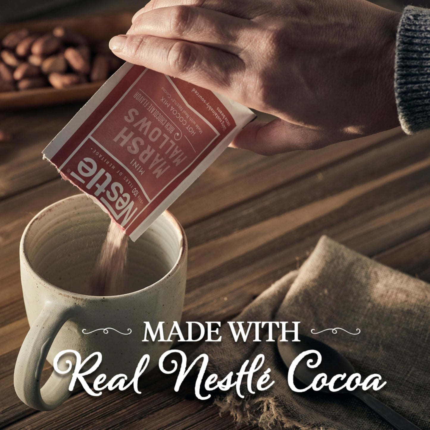 Nestle Hot Cocoa Mix, Rich Chocolate with Mini Marshmallows, 50 Pack, 0.71 Ounce