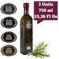 LOlio dei Papi 100% Italian Extra Virgin Olive Oil 750ml - Cold Extracted, Award-Winning, Fast DHL Shipping
