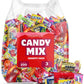 3 Pound Bulk Candy Variety Pack - Large Candy Mix Individually Wrapped Candies for Pinata Fillers  Birthday Party  Favors   & Goodie Bags - Approx 200 Assorted Candies
