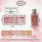 Confect Pink, Silver, Gold & White Pearl Sprinkles Mix - Edible Baking Decorations For Cakes, Cupcakes, Cookies - Valentines & C