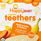 Happy Baby Organic Teethers, Banana And Sweet Potato, Gentle Teething Wafers, Packets, Soothing Rice Cookies For Teething Babies