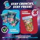 Cosmic Freeze Sour Starz Dried Candy, Crunchy Dry Candy For Mix-In Snacks Dried, Gluten-Free, Made In Usa, 2.4 Oz, 3-Pack