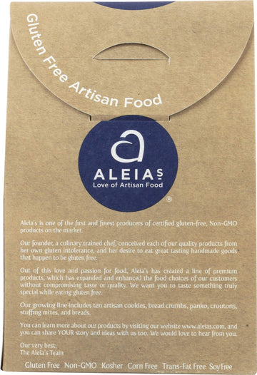 Aleias Crouton Gluten Free Classic 8 Oz (Pack Of 6)
