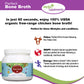 Perfect Organic Chicken Bone Broth Powder | Free Range Low Sodium Chicken Broth | Paleo & Keto Bone Broth Powder (330g) 30 Servi