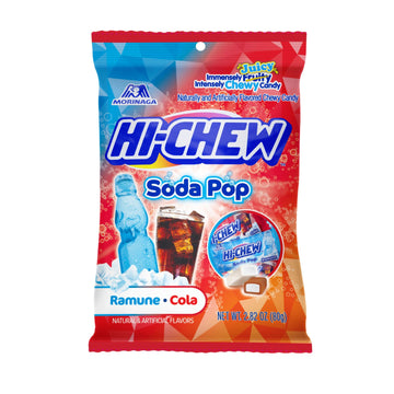 Hi-Chew Soda Pop Mix Peg Bag 2.82Oz, Pack Of 6