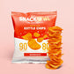 Snack Owl Low Calorie Chips - 4, 5Oz Bags Of Vegan, Plant-Based, Gluten Free Chips - Low Fat, Low Salt Potato Chips (Barbeque)