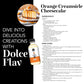 Dolce Flav Orange Creamsicle Extract, 2 Oz Oil-Soluble, Kosher, Sugar-Free Flavor for Candy, Chocolates & Desserts
