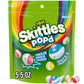 Skittles POPd Sour Freeze Dried Candy, 5.5 Oz Resealable Bag, Fruity Flavor