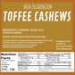 Old Fashioned Toffee Cashews 18 Ounce Bulk Bag, Sweet Crunchy Candied Cashews In Resealable Bag