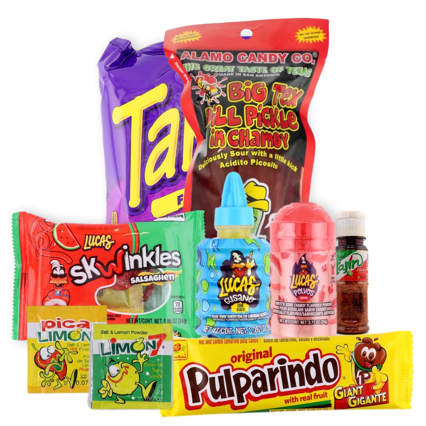 Chamoy Pickle Kits By Happy Packs | Pepinillos Con Chamoy | Includes 1 Chamoy Pickle | Mexican Candy Variety Pack | Unique Food