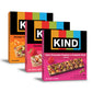 KIND Bars Variety Pack, Strawberry, Dark Chocolate Raspberry, Orange Cranberry, Gluten Free, 18 Count, 5g Protein