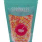 NCS Yellow, Orange, and White Edible Jimmies Sprinkles, 8 ounces