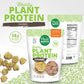 Plant Basics - Hearty Plant Protein - Unflavored Chunks, 1 Lb, Non-Gmo, Gluten Free, Low Fat, Low Sodium, Vegan, Meat Substitute