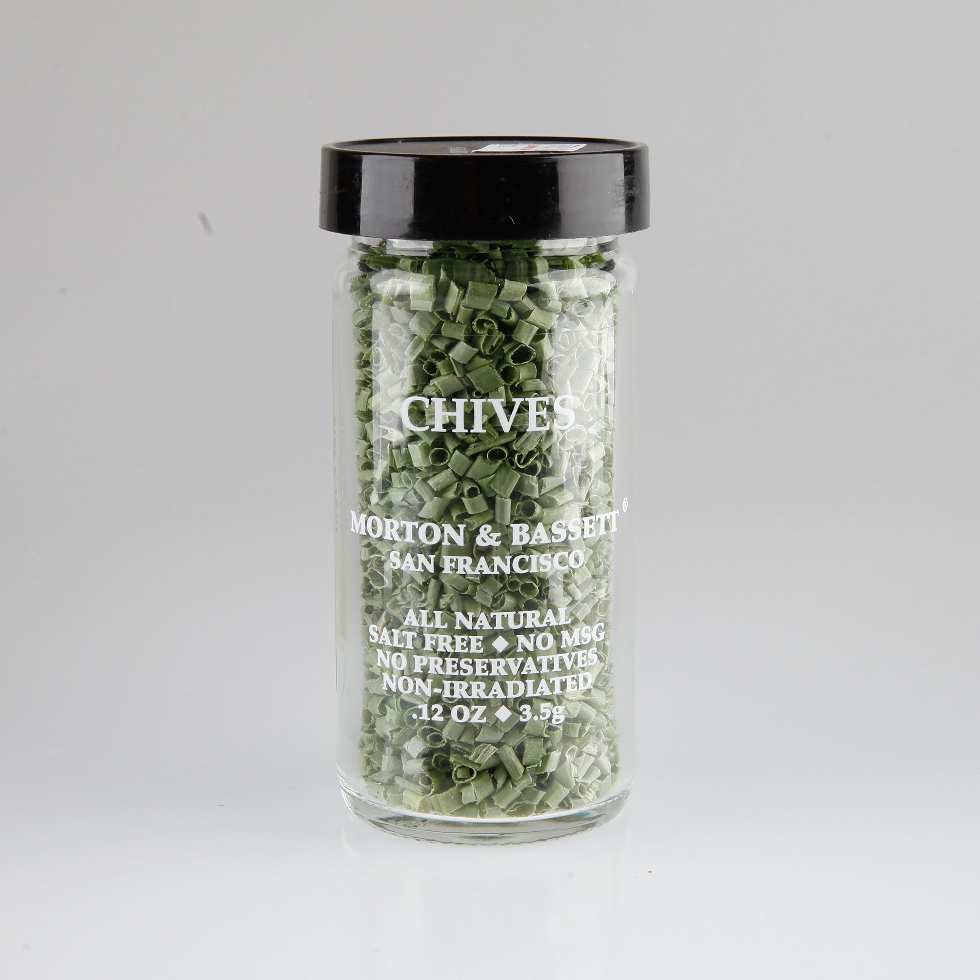 Morton & Bassett Chives, Dried Herb Seasoning, 0.12 Ounce (Pack of 1)