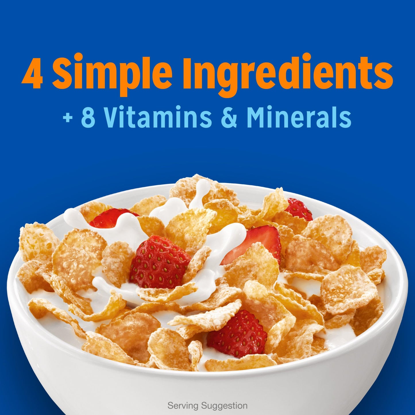 Kelloggs Frosted Flakes Breakfast Cereal, Fat Free, Family Size, 21.7 oz