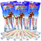 Sweetzo North Pole Marshmallow Poles, Individually Wrapped, Christmas 2024 Stocking Stuffer, Pack of 3, 8 Candies Each