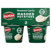 Idahoan Roasted Garlic Mashed Potatoes Cup 4-pack, 6 oz (Pack of 4)