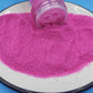 Edible 5 Ounce Fine Decorative Rosepink Sanding Sugar Sprinkles For Baking, Sparkling Crystals For Cakes, Cookies, Cupcakes, Ice