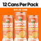 The Ryl Co Ryl Immune Support Iced Tea, Juicy Orange, 500mg Vitamin C, Zero Sugar, 16 Fl Oz (12-Pack)