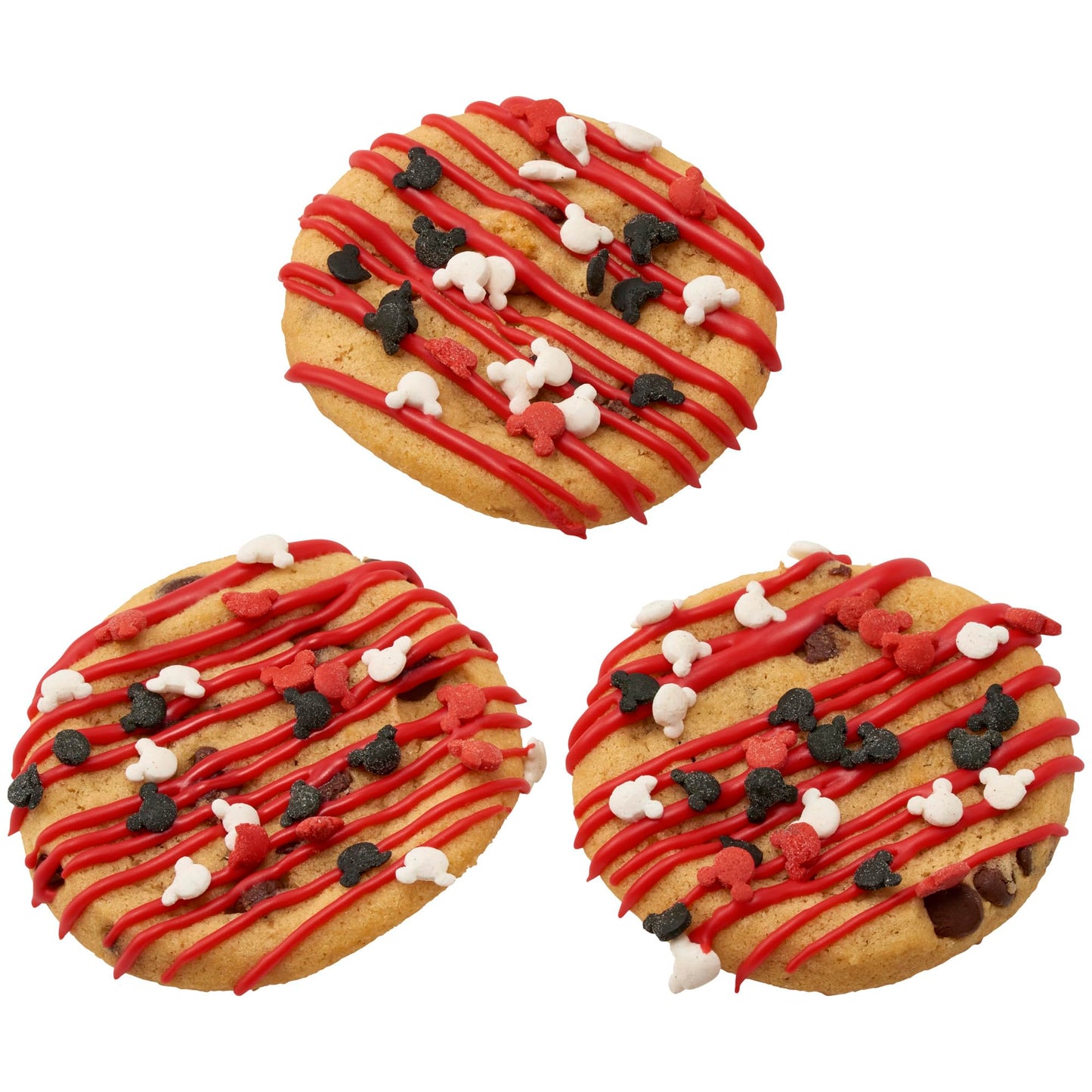 DecoPac Mickey Mouse Quins, Red/Black/White, 3 Pounds, Red, Black, White