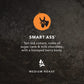 Kicking Horse Coffee, Smart Ass, Medium Roast, Ground,Certified Organic, Fairtrade, Kosher Coffee, 10 Ounce (Pack Of 1)
