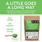 FGO Organic Matcha Green Tea Powder, Japanese Culinary Grade, Resealable Bag, 16oz, Packaging May Vary (Pack of 1)